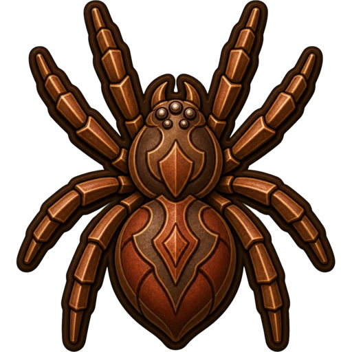 Brown Spider insect